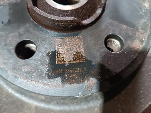 Диск тормозной задний 8W0615601K VAG