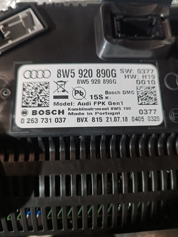 8W5920890G VAG Панель приборов купить в Львов