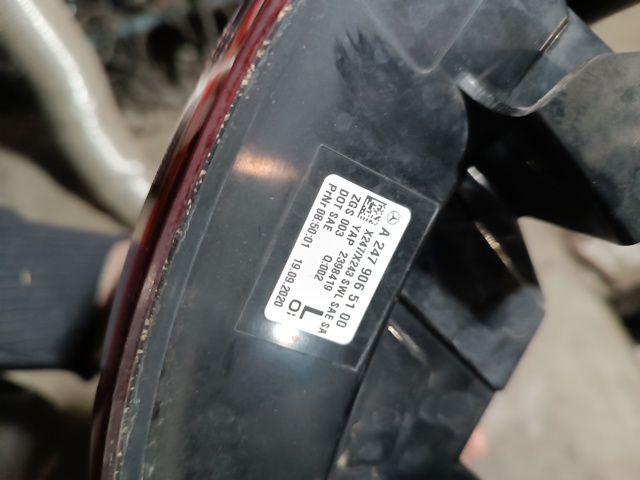 MERCEDES A2479065100 Фонарь задний левый в наличии Павлоград