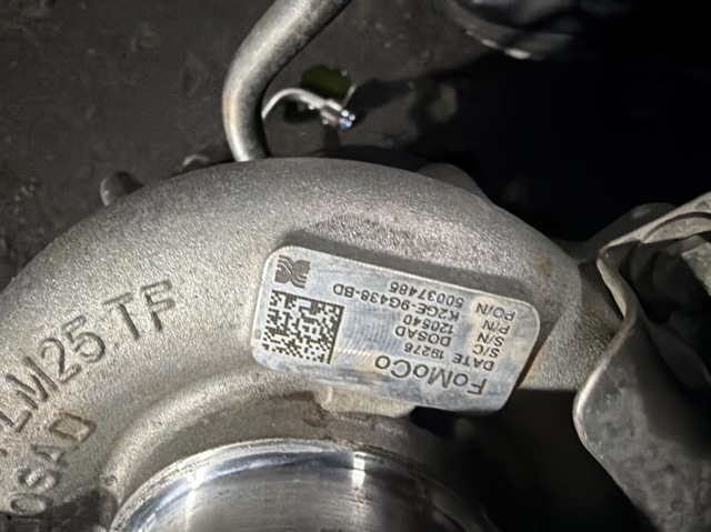 Турбоком K2GE9G438BD FORD