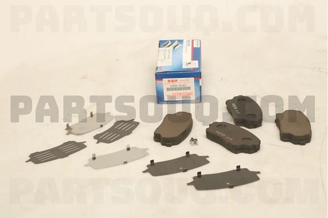 5520050J02 SUZUKI Колодки тормозные передние дисковые купить в Черновцы