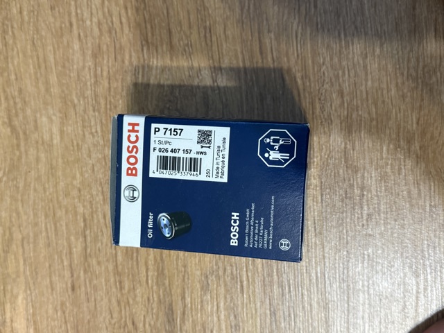 BOSCH F026407157 Фильтр масляный в наличии Павлоград