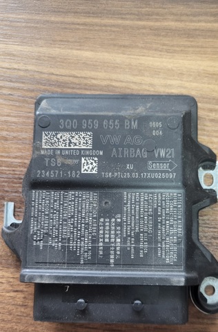 3Q0959655BM Модуль-процессор управления подушкой безопасности (ЭБУ AIRBAG) купить Винница
