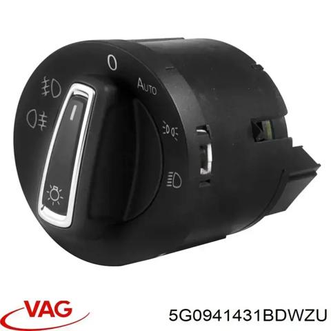 Переключатель света фар на "торпедо" 5G0941431BDWZU VAG