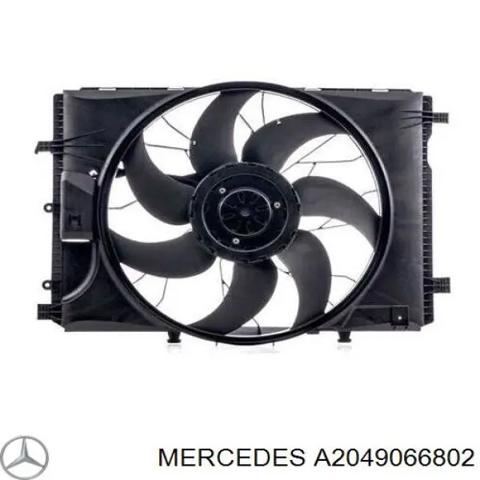 A2049066802 MERCEDES Диффузор вентилятора в сборе с мотором и крыльчаткой купить в Житомир