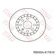REMSA 617810 Диск тормозной передний в наличии Чернигов