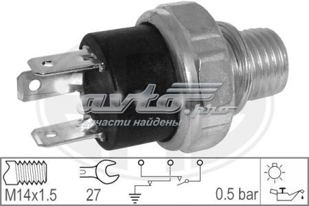 Датчик давления масла нексия