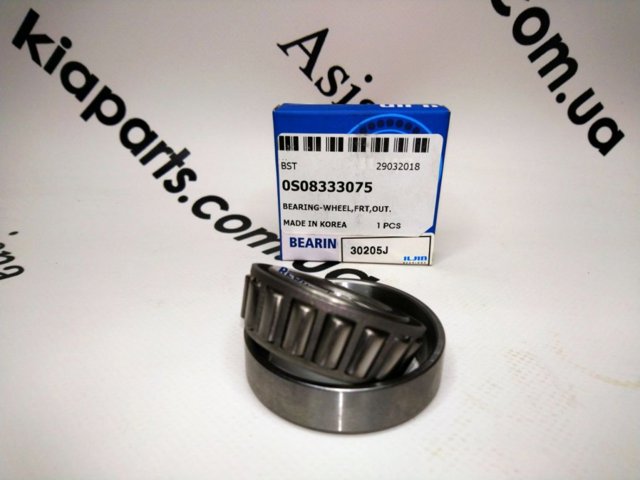 Подшипник ступицы передней, наружный 0S08333075 ILJIN
