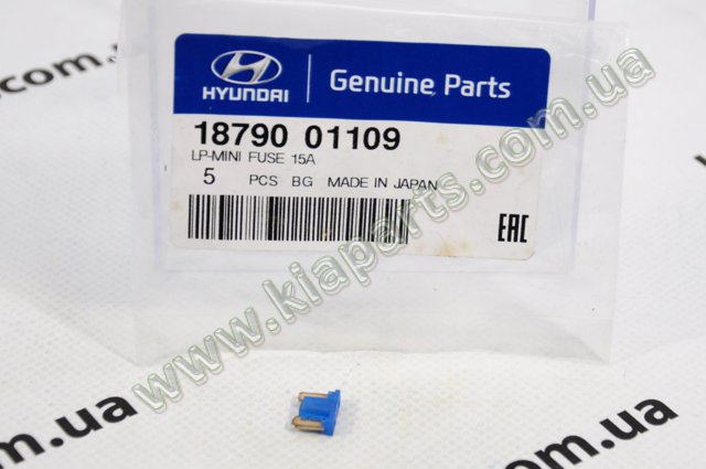 Предохранители электрических цепей 1879001109 HYUNDAI