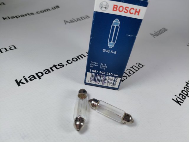 Лампочка плафона освещения салона/кабины 1987302210 BOSCH