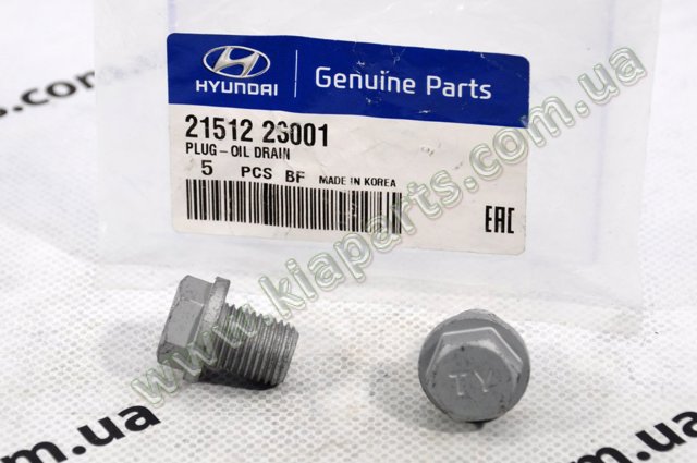 Пробка поддона двигателя 2151223001 HYUNDAI
