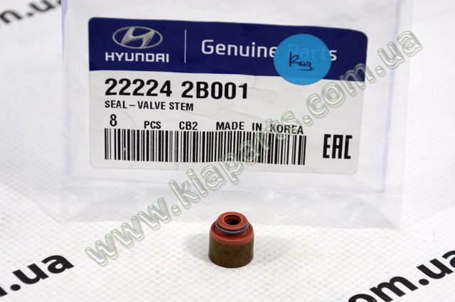 222242B001 HYUNDAI Маслосъемный сальник выпускного клапана купить в Днепр