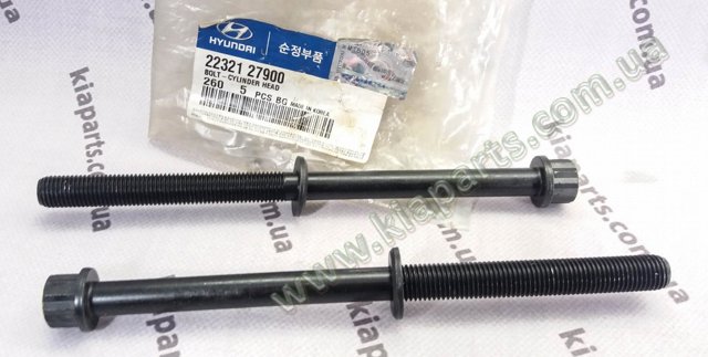 Болт крепления головки блока цилиндров 223212C400 HYUNDAI