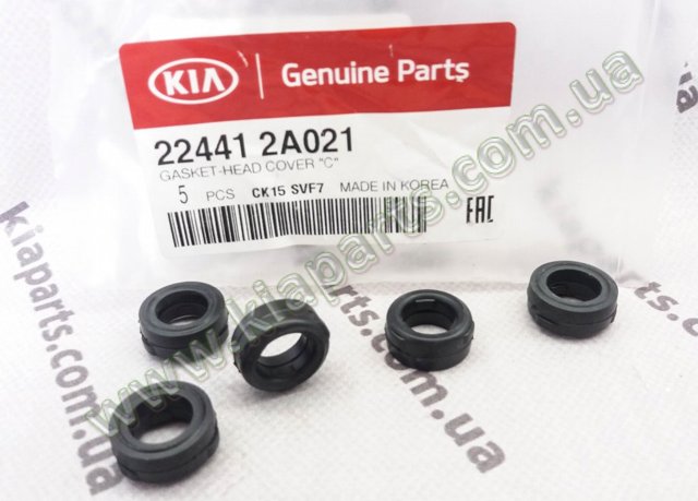 Прокладка клапанной крышки двигателя, кольцо 224412A021 HYUNDAI