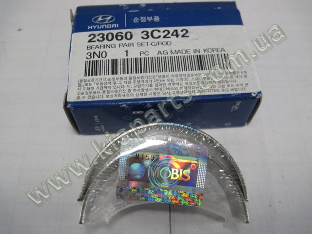 Комплект шатунных вкладышей 230603C242 HYUNDAI
