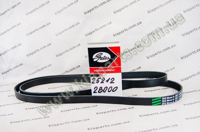 Клиновый ремень 252122E660 HYUNDAI