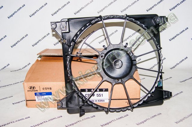 Кожух радиатора охлаждения 253504H110 HYUNDAI