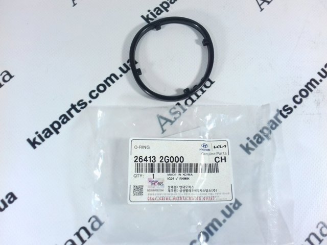HYUNDAI 264132G000 Кольцо уплотнительное между корпусом масляного фильтра и теплообменником в наличии Черновцы