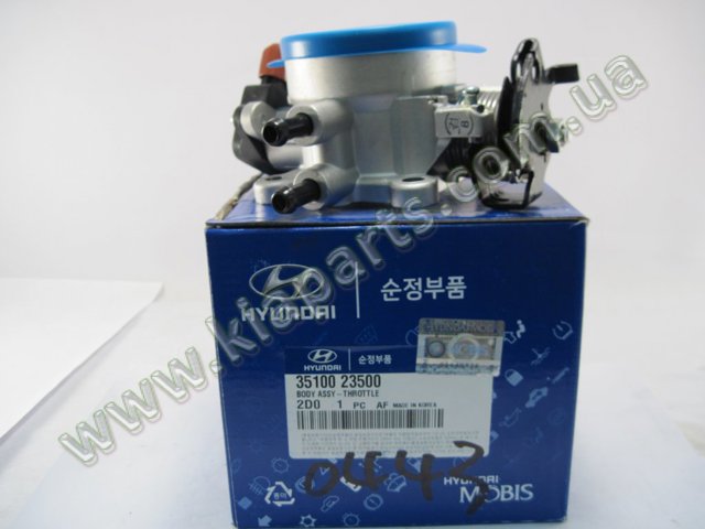 Заслонка воздушная 3510023500 HYUNDAI