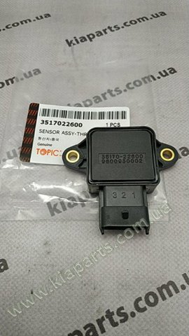 Датчик положения дроссельной заслонки 3517022600 KAP