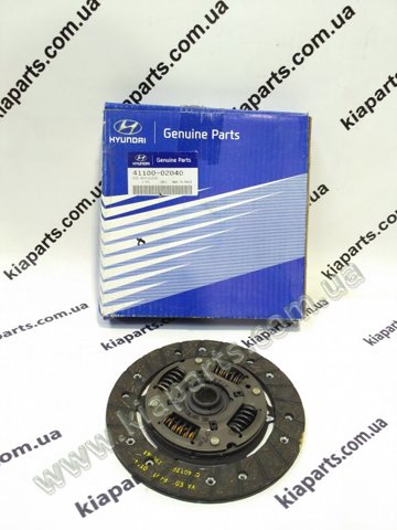 Диск сцепления ведомый 4110002040 HYUNDAI