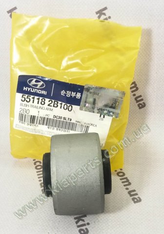 551182B100 HYUNDAI Сайлентблок заднего продольного рычага задний купить в Ровно