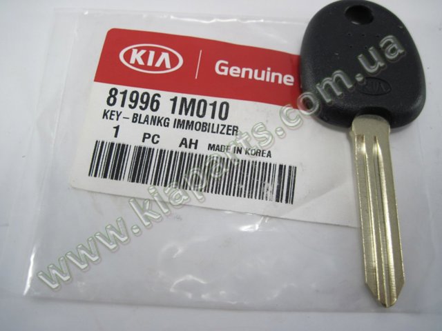 Ключ-заготовка 819961M010 HYUNDAI