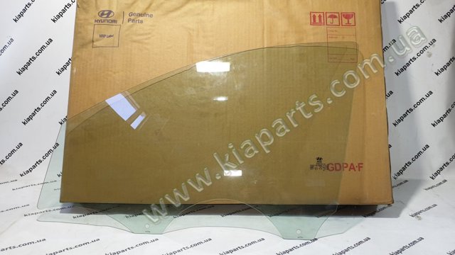 Стекло передней двери, левой 824111J000 HYUNDAI