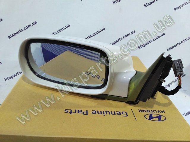 Боковое зеркало заднего вида левое 876103L310 HYUNDAI