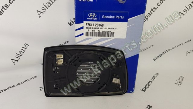 Зеркальный элемент водительского зеркала 876112D220 HYUNDAI