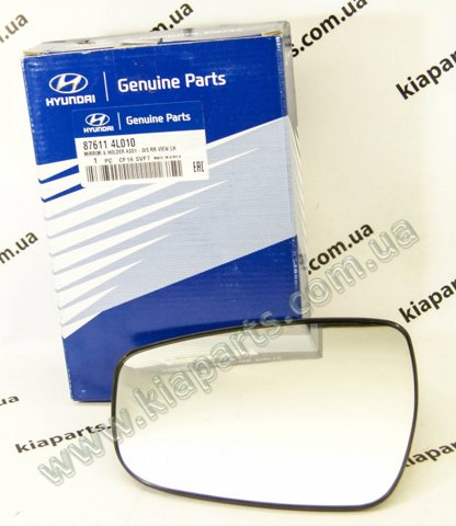 Зеркальный элемент водительского зеркала 876114L010 HYUNDAI