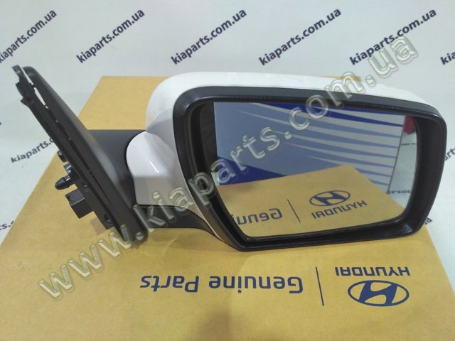 Зеркало наружное правое 876202S010 HYUNDAI