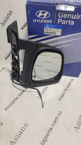 Боковое зеркало заднего вида правое 876204A110 HYUNDAI