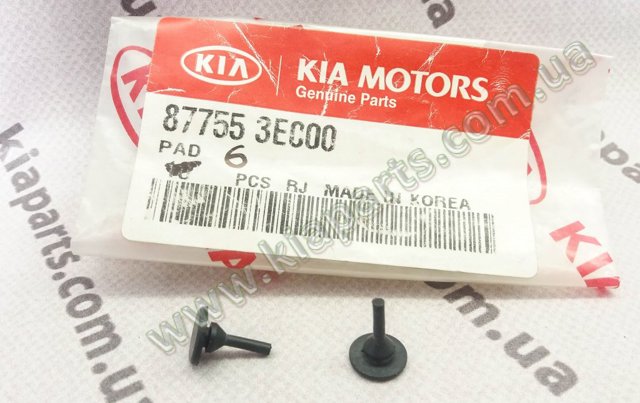 HYUNDAI 877562E000 Пистон (клип) крепления накладок порогов в наличии Полтава