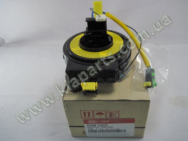Кольцо AIRBAG контактное, шлейф руля 934901G820 HYUNDAI
