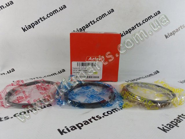 Комплект поршневых колец на двигатель, 1-й ремонт (+0,25) 93742962 AZTEC