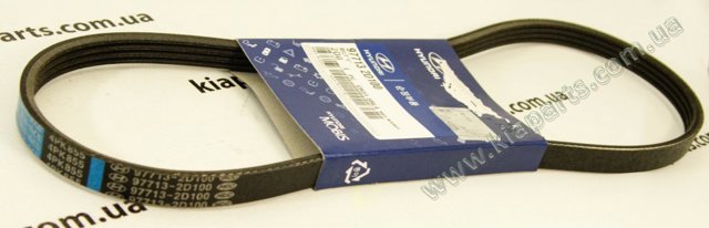 Поликлиновый ремень 977132D100 HYUNDAI
