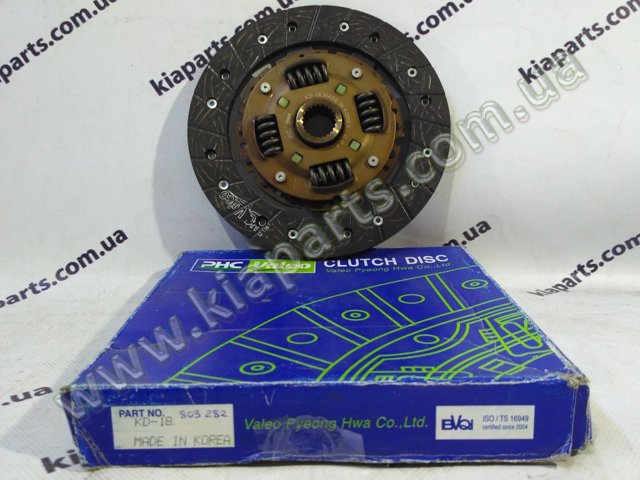 Диск сцепления KD18 VALEO