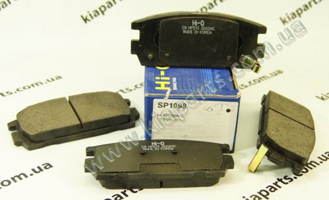 Колодки тормозные дисковые комплект SP1098 SANGSIN