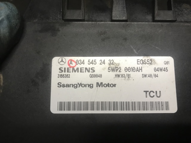 SSANG YONG 0345452732 Блок управления акпп в наличии Хмельницкий