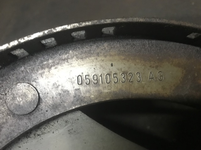 VAG 059105323AG Маховик в наличии Ирпень