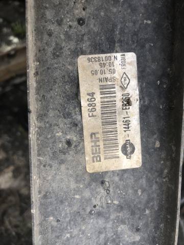NISSAN 14461EB360 Радиатор интеркуллера в наличии Полтава
