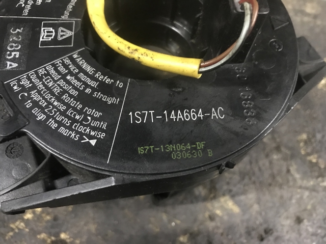 1S7T14A664AC Кольцо контактное, шлейф руля купить Ровно
