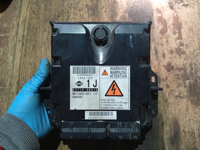 Электронный блок управления двигателем 23710EB310 NISSAN