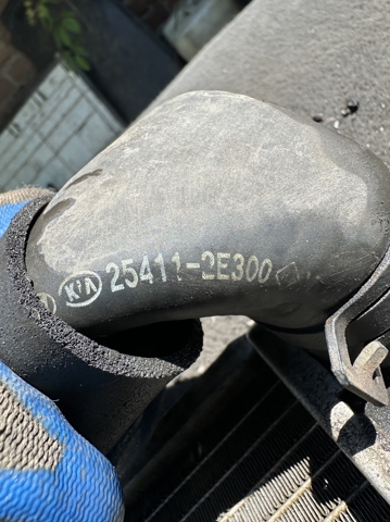 Шланг радиатора охлаждения 254112E300 HYUNDAI