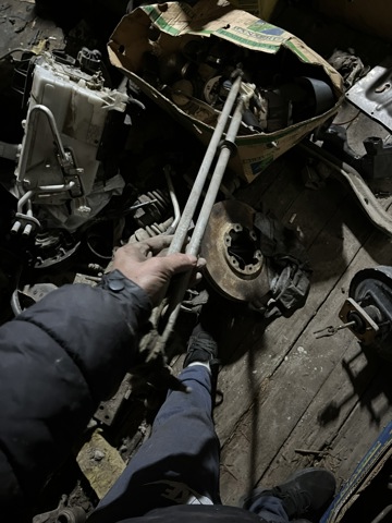 Тяга трапеции стеклоочистителя, левая 2884201G60 NISSAN