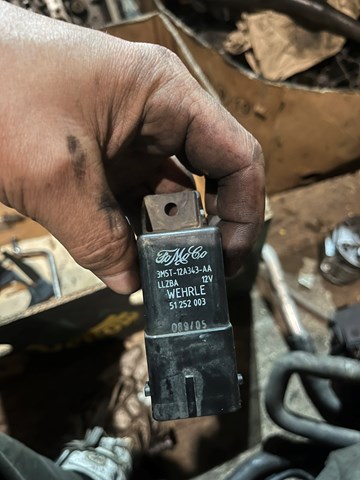 Реле свечей накаливания 3M5T12A343AA FORD