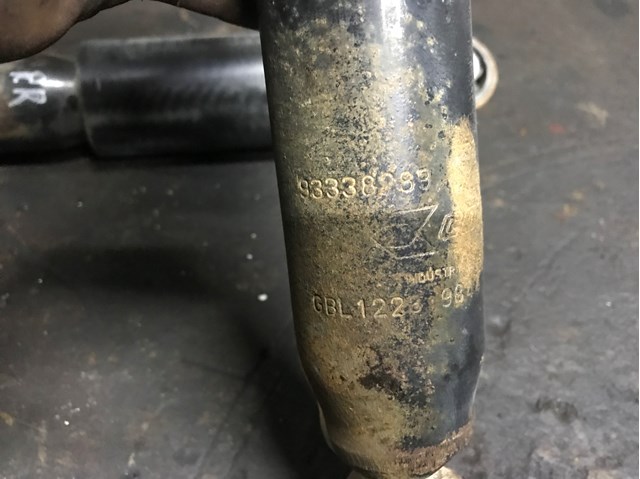 Задний амортизатор 436317 OPEL