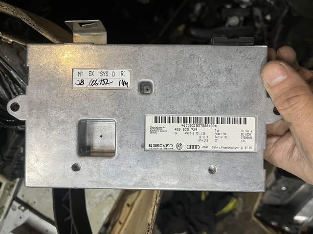 Блок управление Bluetooth 4E0035729 VAG