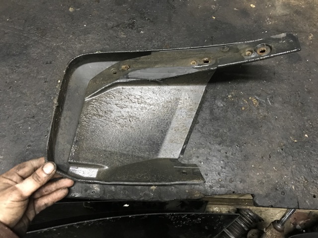 Брызговик задний, левый 75830SWWE00 HONDA